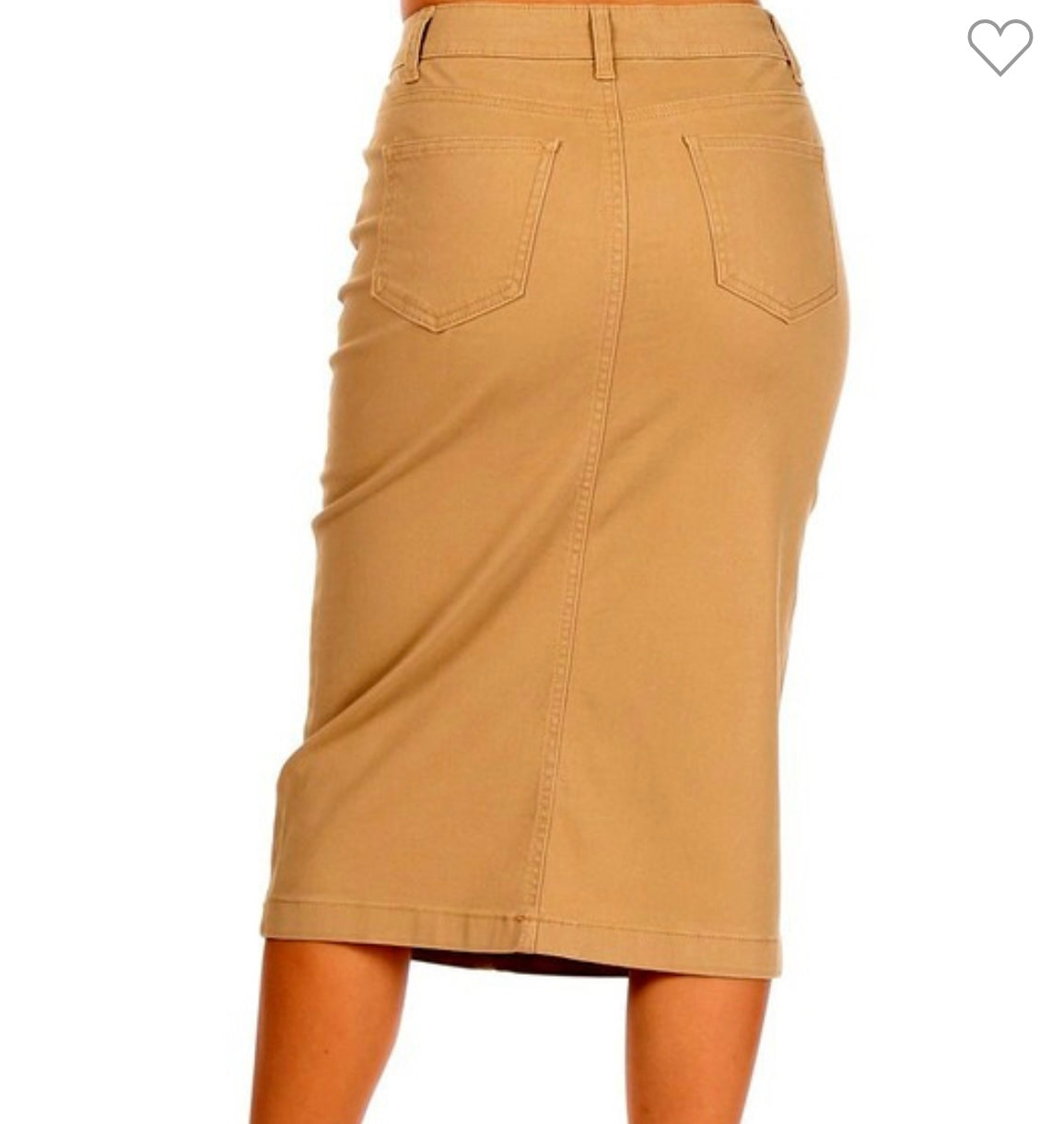 Be Girl khaki midi BG 42 FREE SHIPPING