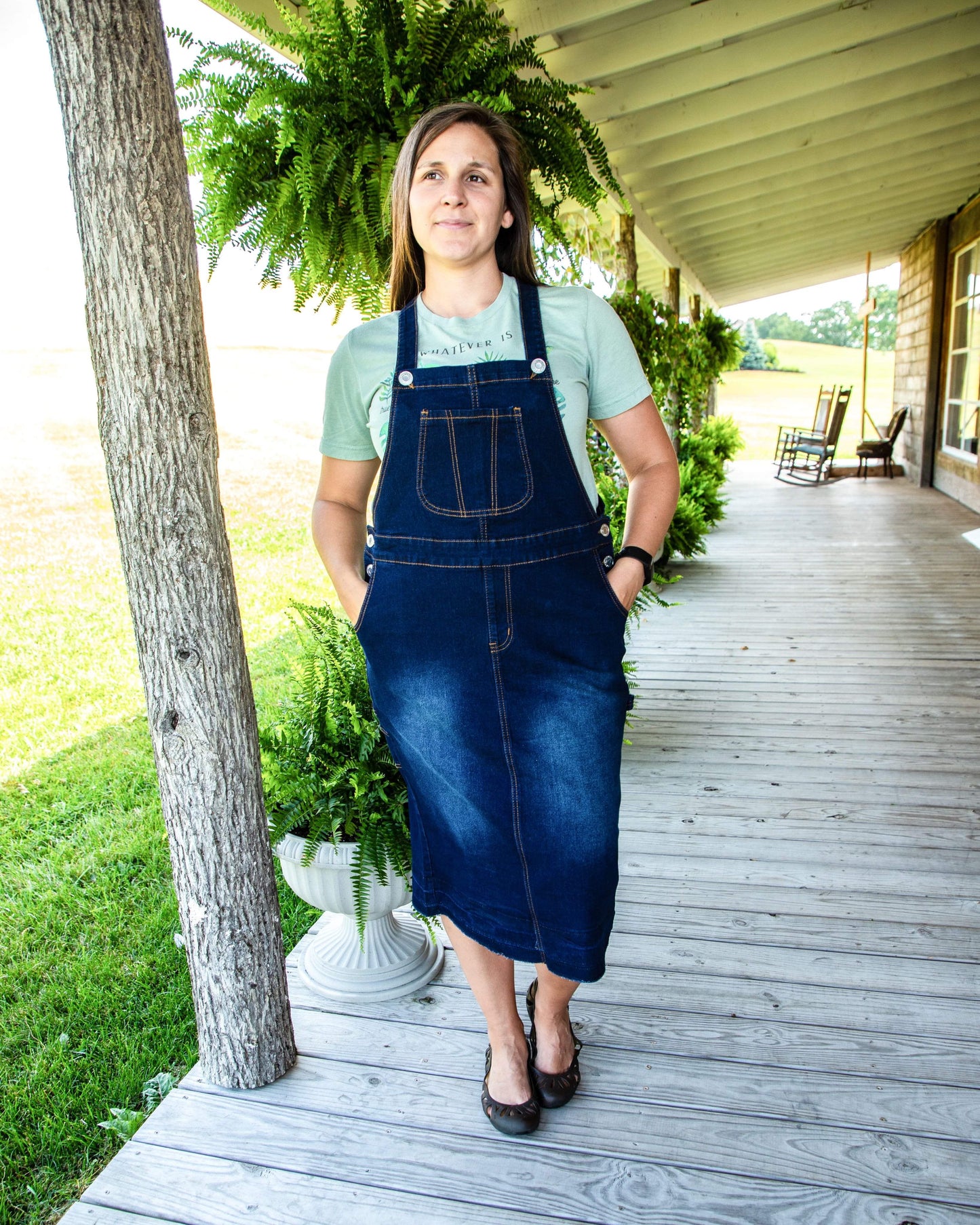 Be Girl Denim Bibs