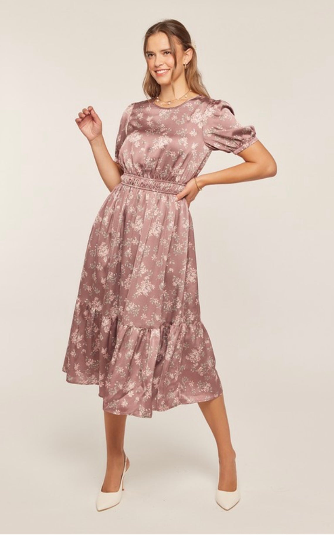 Orange Creek Mauve Dress pockets FREE SHIPPING