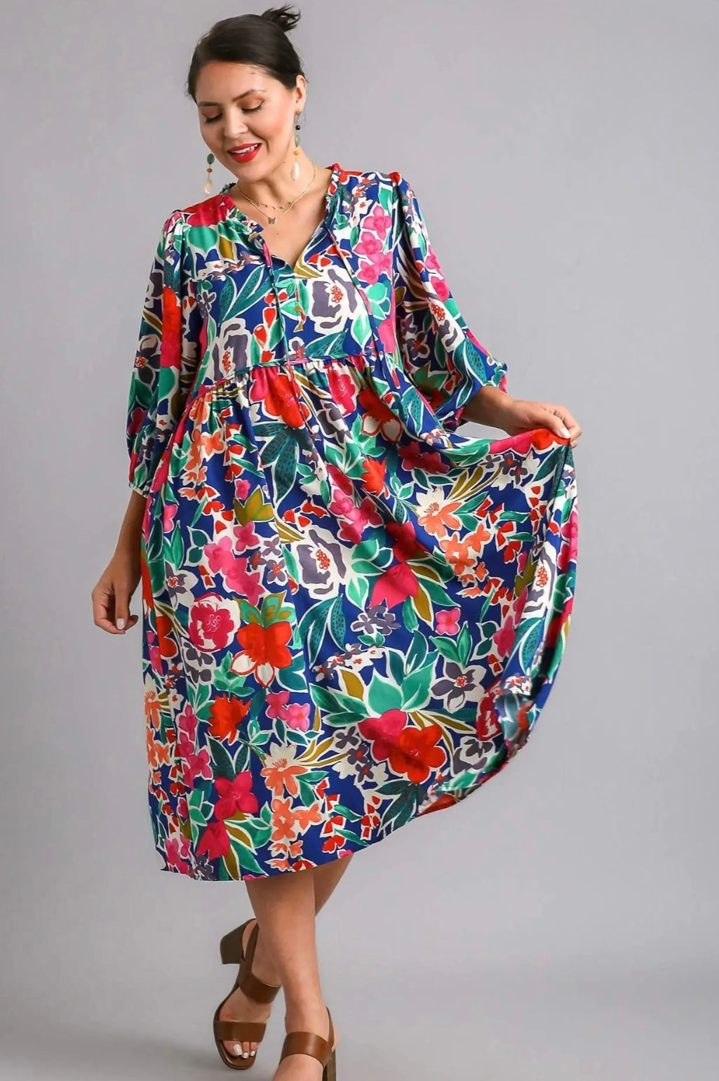 Umgee Navy Mix Pockets Plus FREE SHIPPING