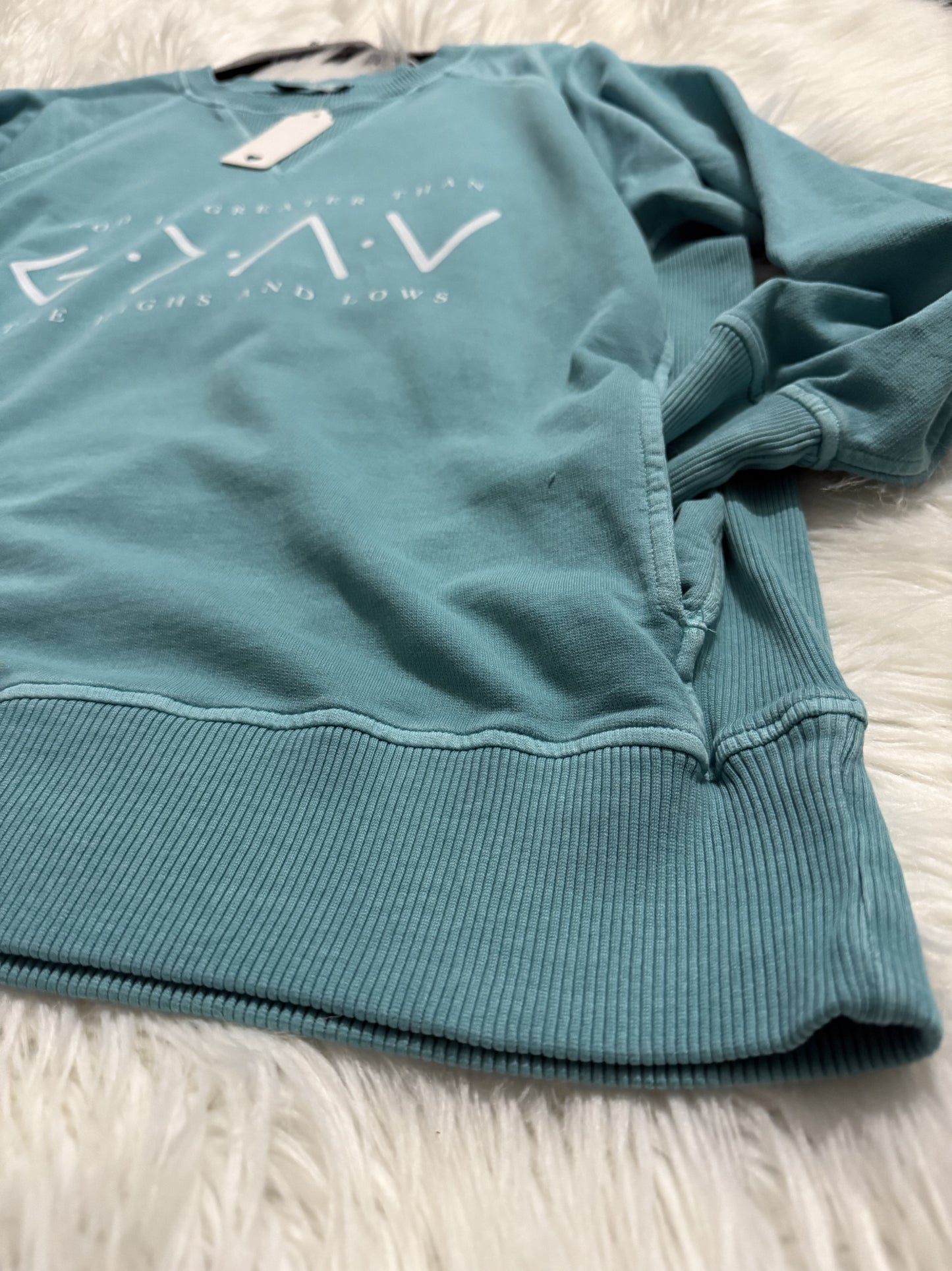 God Is Greater Than The Highs and Lows Pocketed sweatshirt FREE SHIPPING