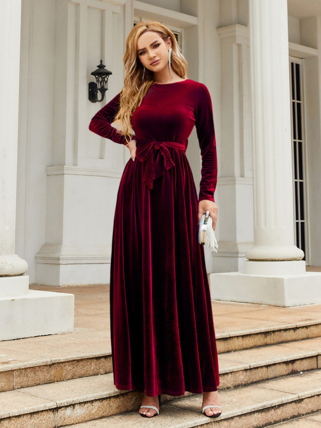 Chloe Long Sleeve Maxi Dress