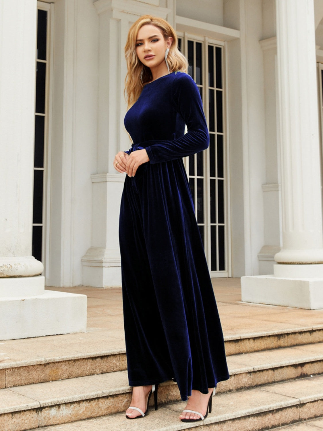 Chloe Long Sleeve Maxi Dress