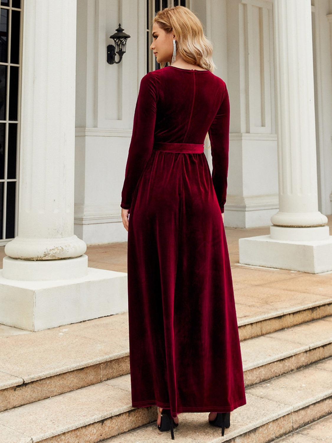 Chloe Long Sleeve Maxi Dress