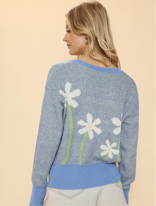 Flower cardigan FREE SHIPPING