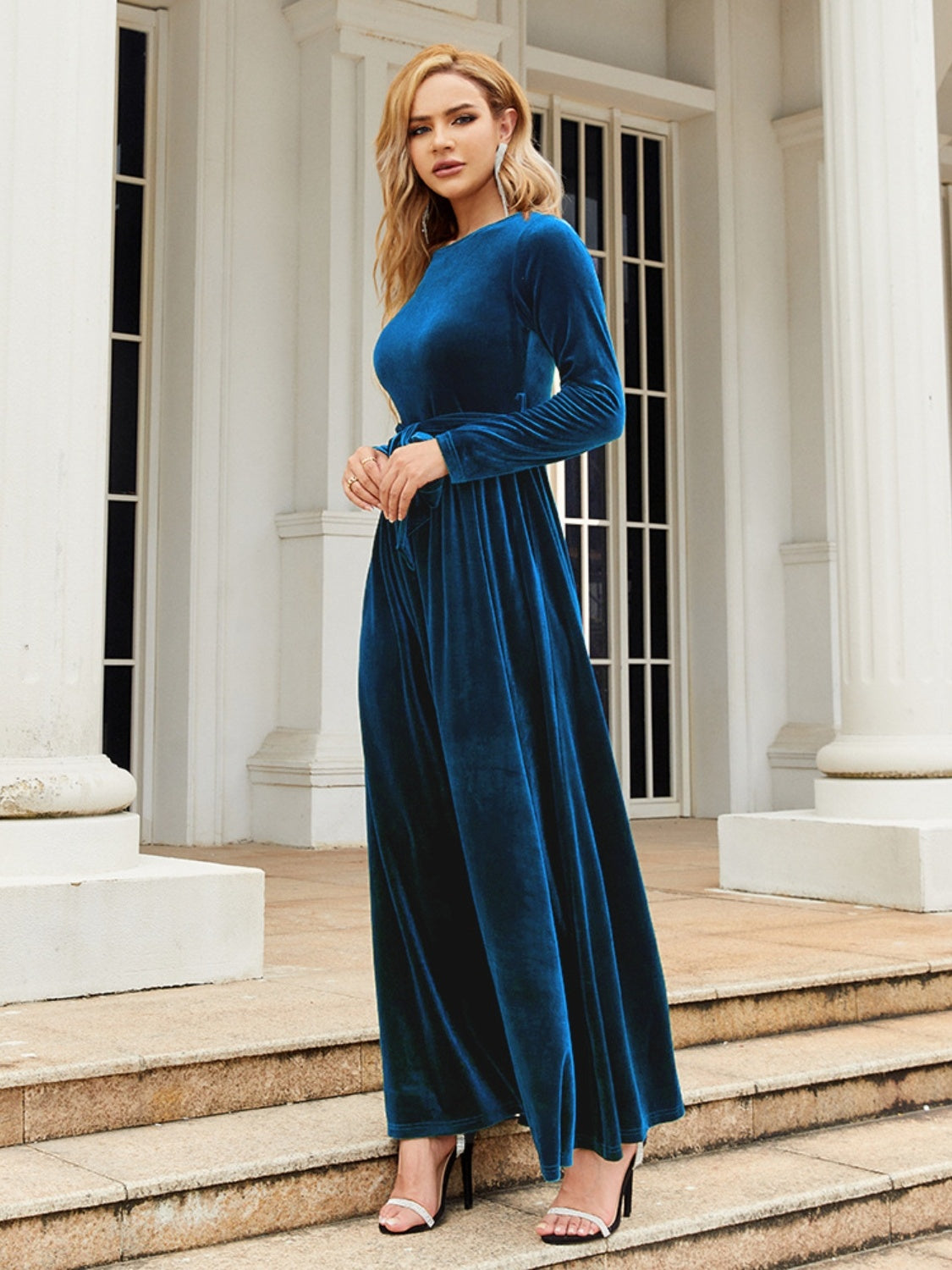 Chloe Long Sleeve Maxi Dress