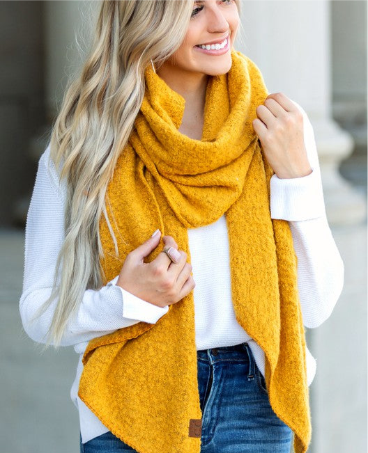 CC Draped Scarves