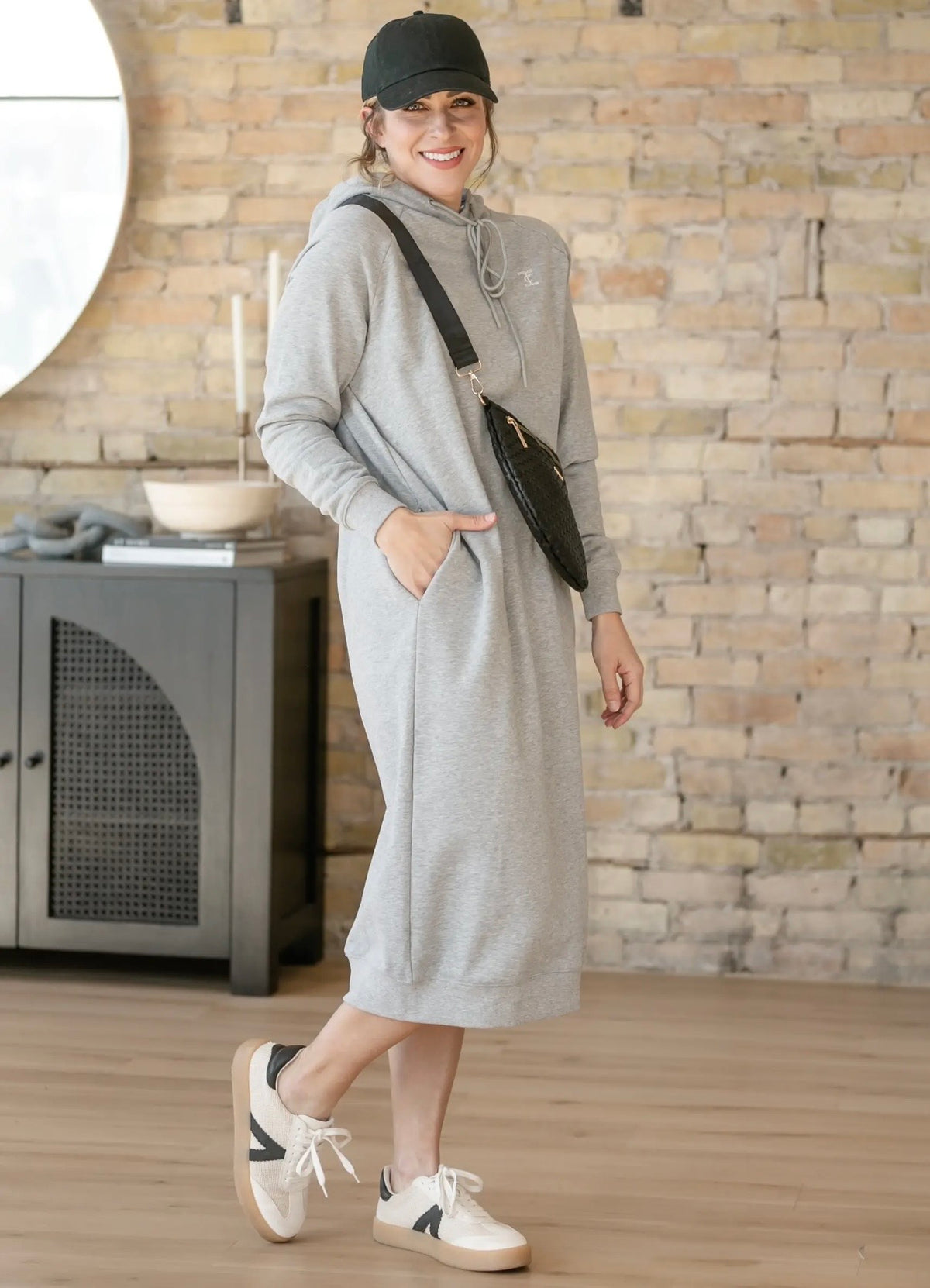 Gray scout hoodie dress Inherit SHIPPING INCLUDED