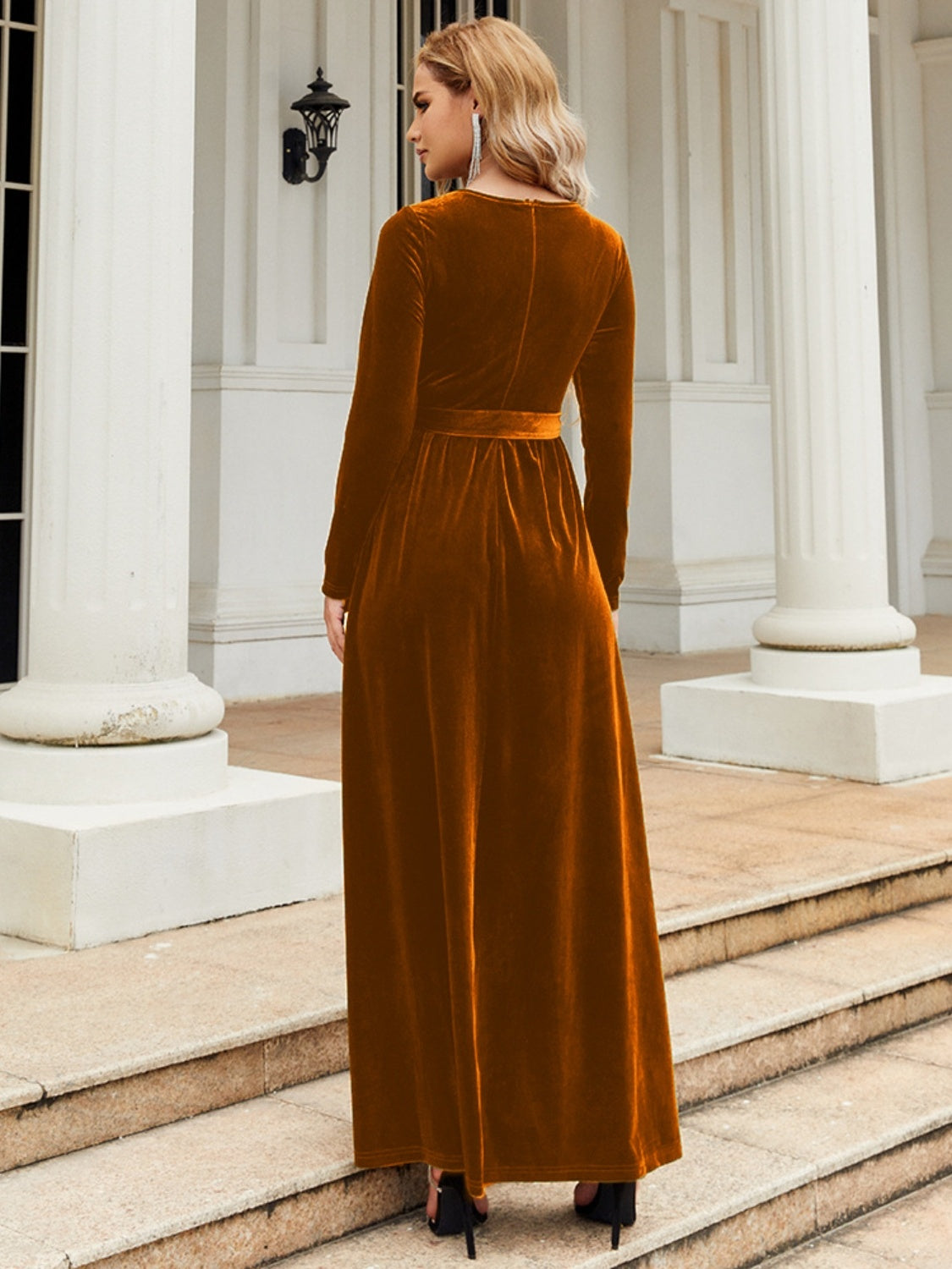 Chloe Long Sleeve Maxi Dress