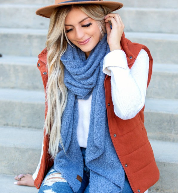 CC Draped Scarves