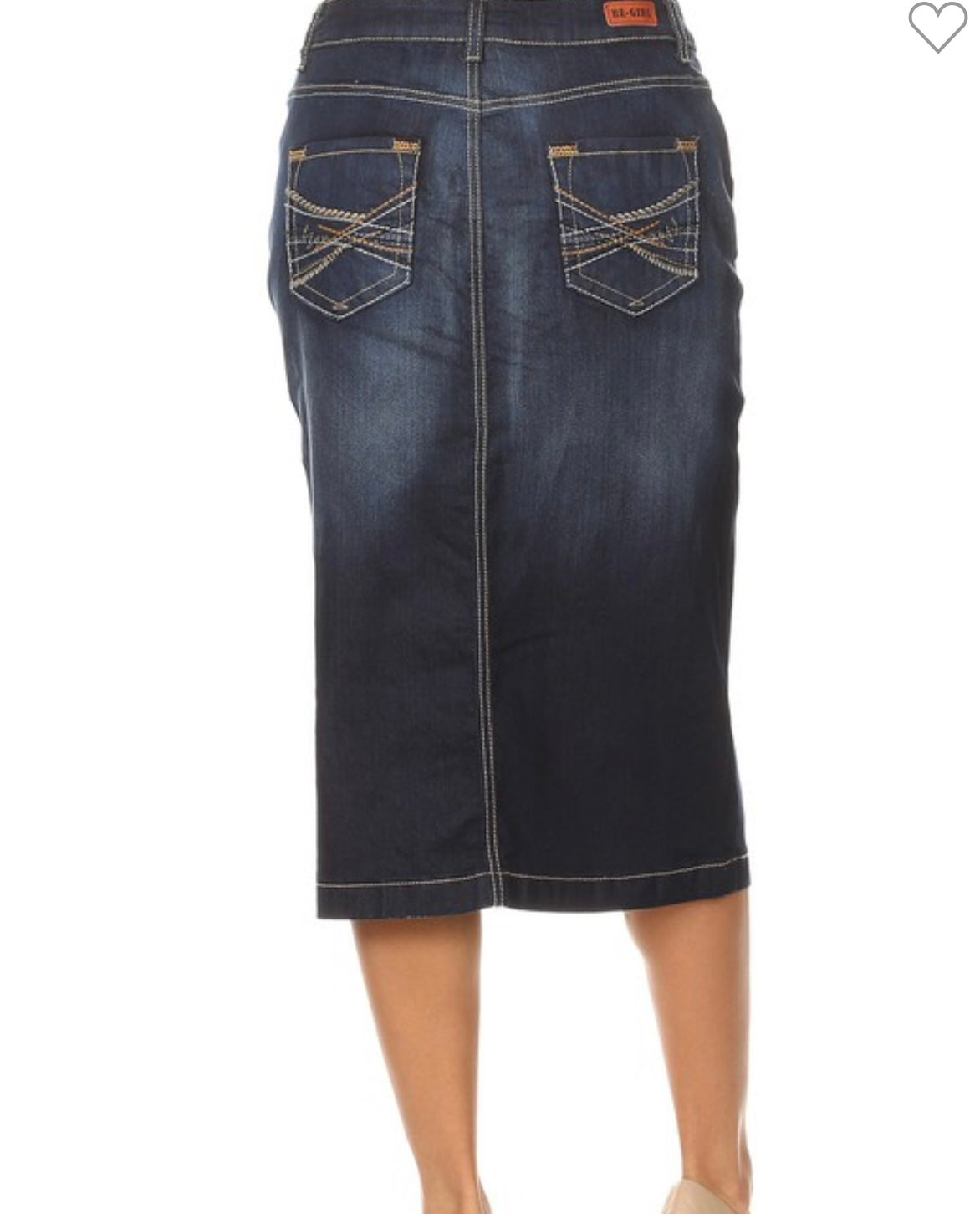 Be Girl Dark Denim  Embroidered pocket FREE SHIPPING