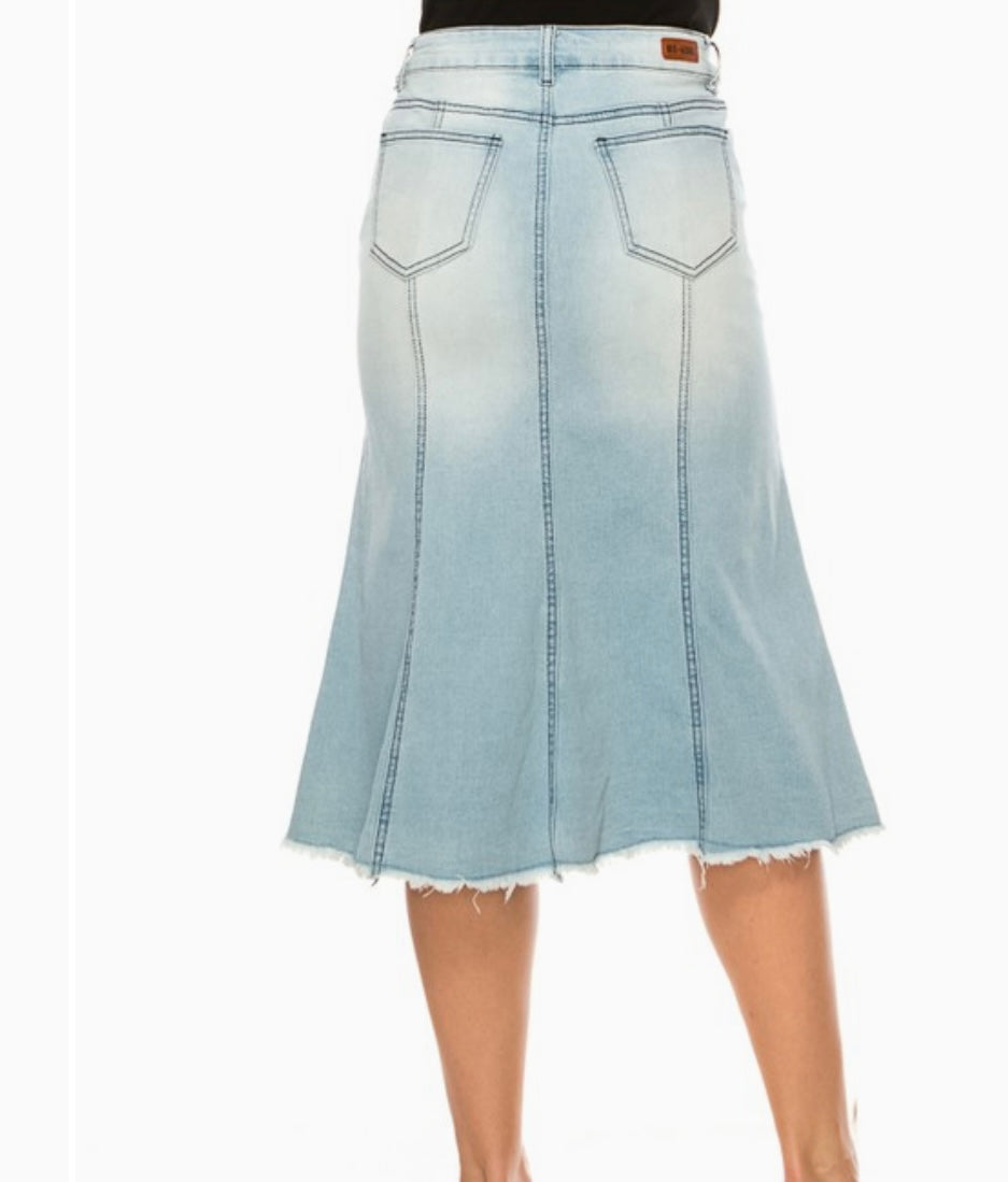 Be Girl Denim skirt Blue Jean skirt SHIPPING INCLUDED