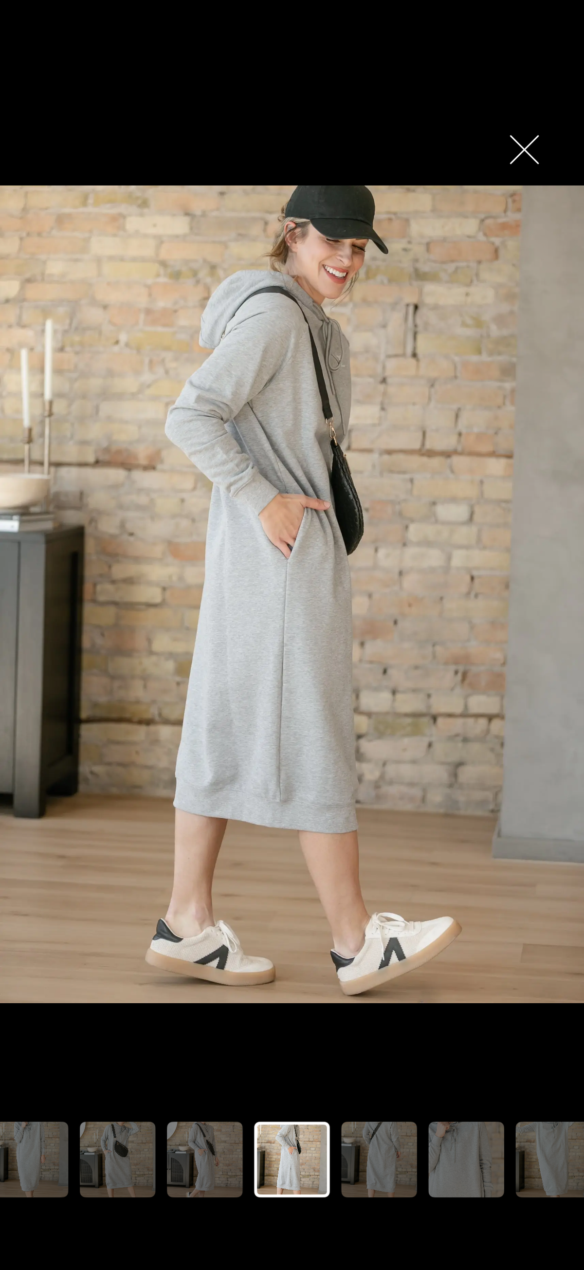 Gray scout hoodie dress Inherit SHIPPING INCLUDED