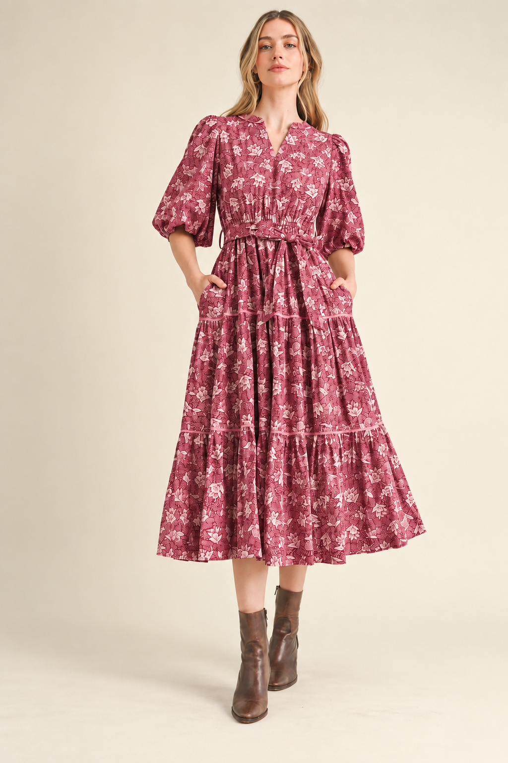 Raspberry &Merci Romance dress SHIPPING INCLUDED