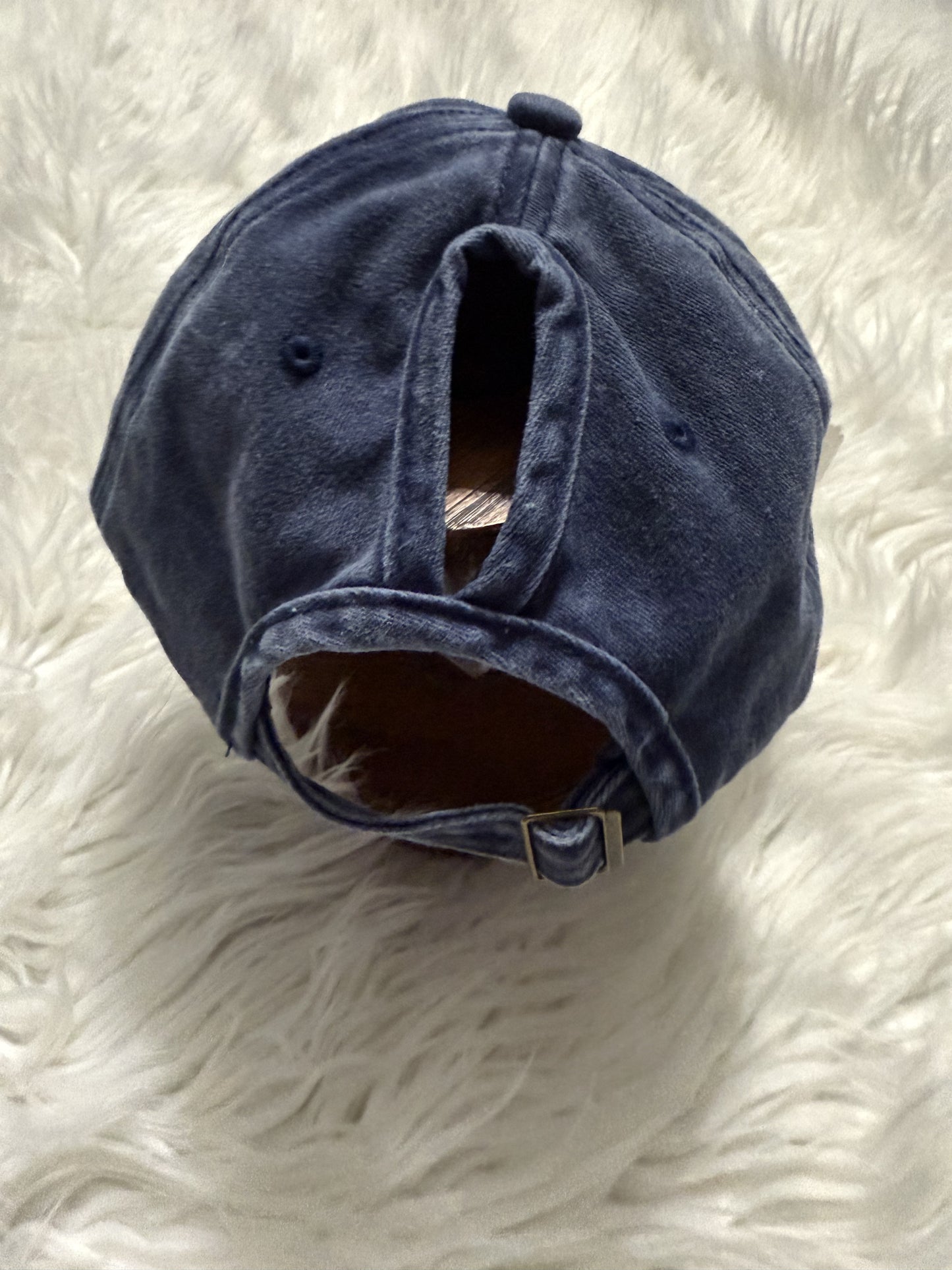 Denim Ponytail Cap FREE SHIPPING