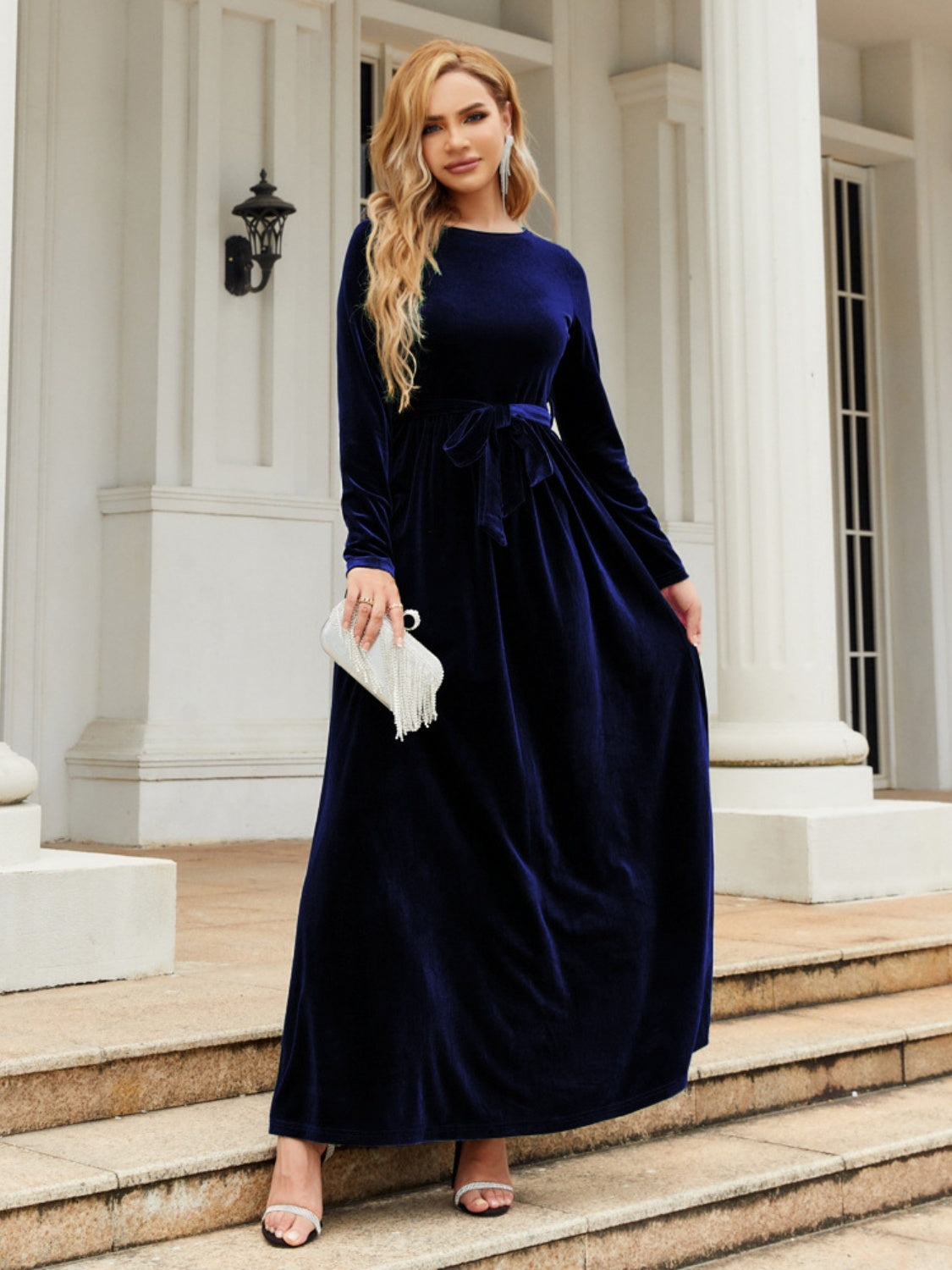 Chloe Long Sleeve Maxi Dress