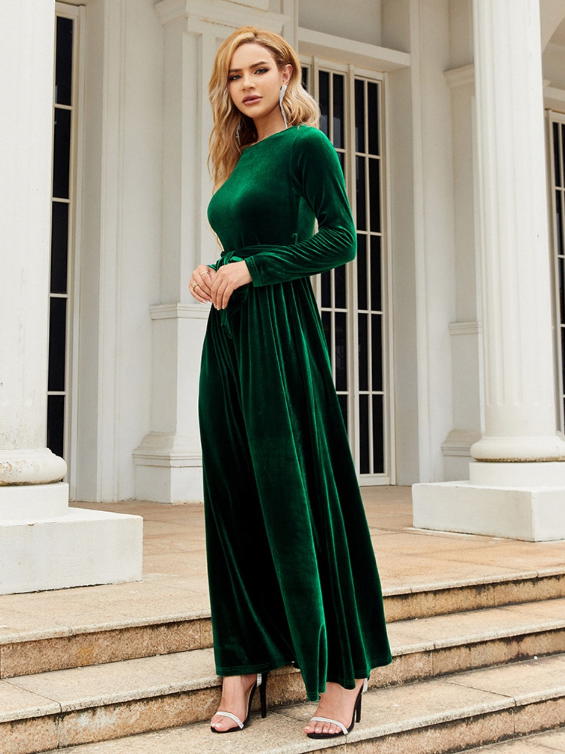 Chloe Long Sleeve Maxi Dress