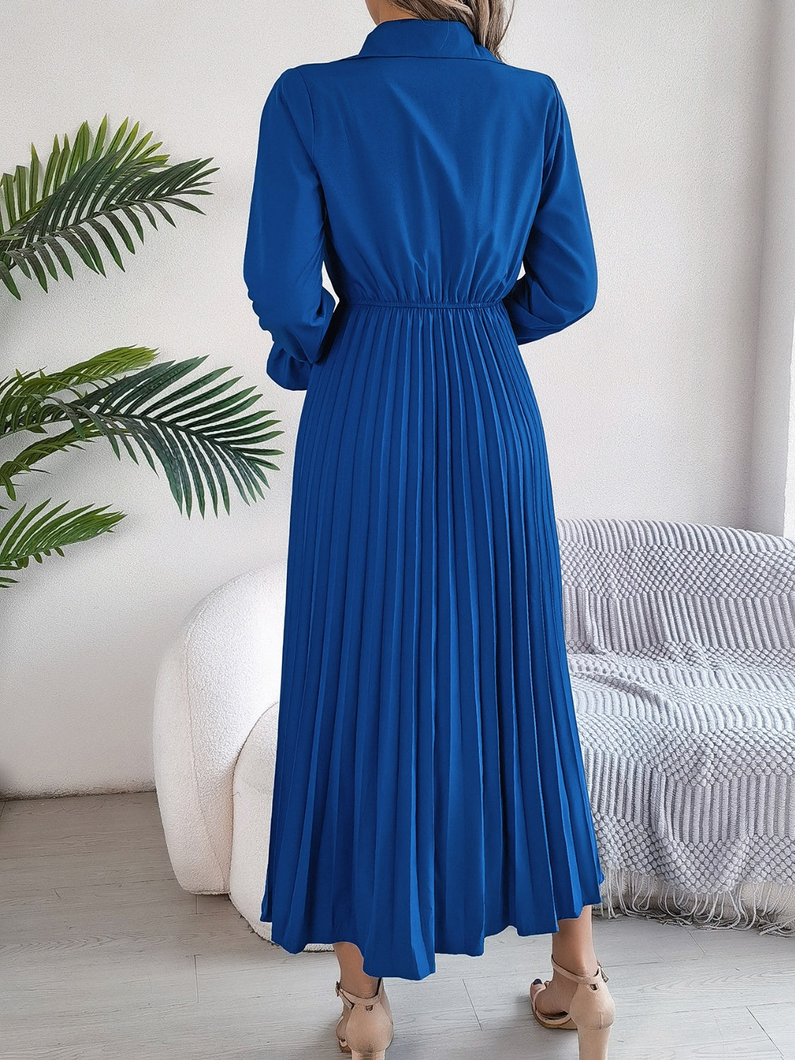 Marie Long Sleeve Midi Dress