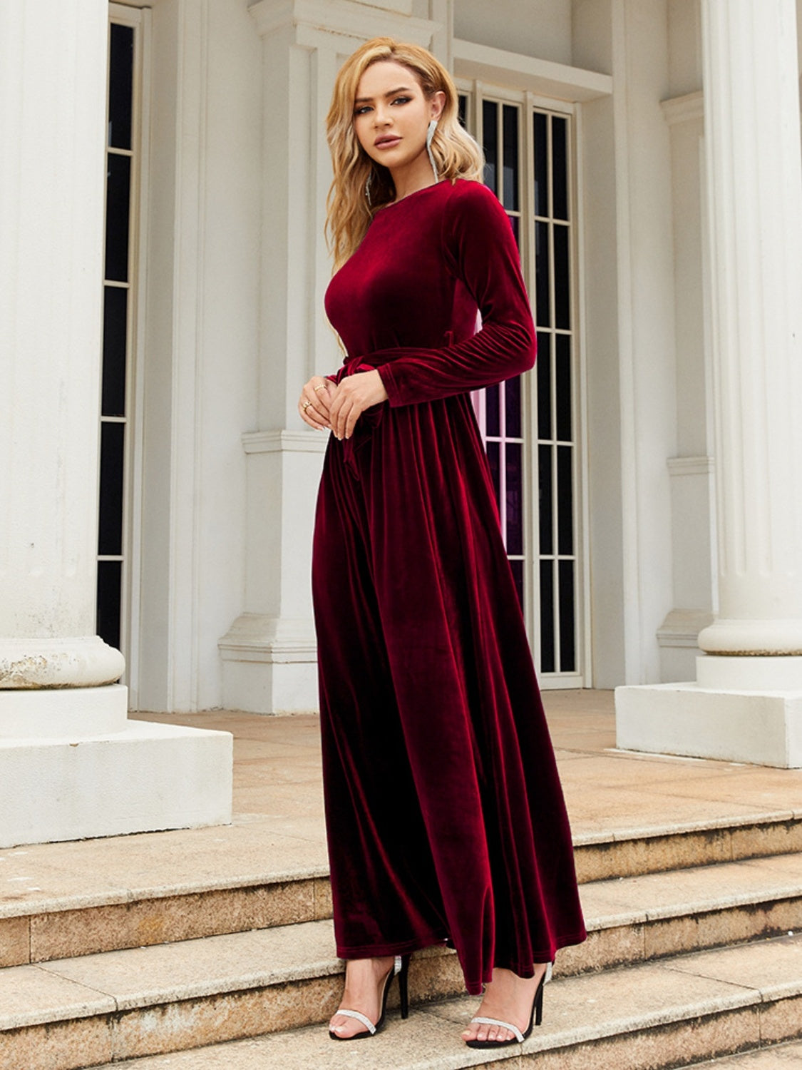 Chloe Long Sleeve Maxi Dress